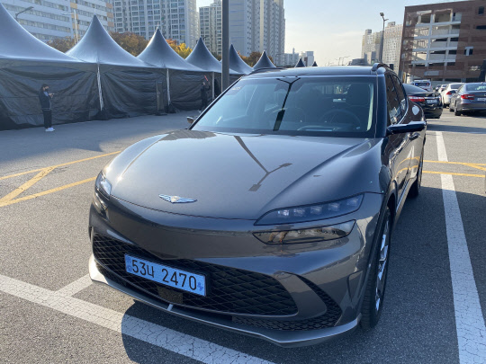 제네시스 GV60. <이상현 기자>